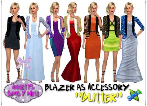 21 Blazer As Accessory Sims 4 Updates ♦ Sims 4 Finds And Sims 4 Must