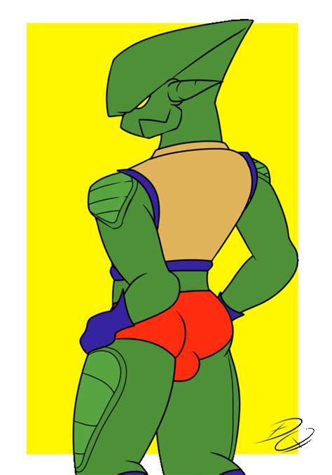 rule 34 alien animated ass balls clothed clothing deadxqueen f zero flashing genitals green