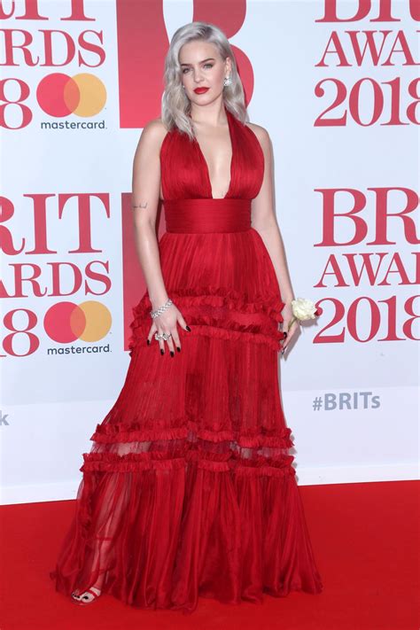 Anne Marie 2018 Brit Awards In London Celebmafia