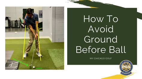 How To Avoid Hitting Ground Before Ball — My Chicago Golf