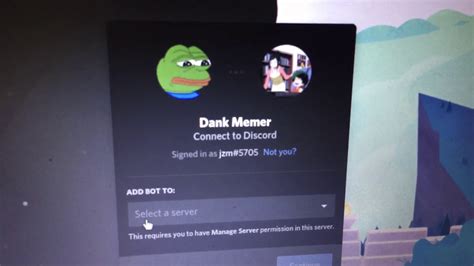 How To Get Dank Memer In Your Discord Server Real Youtube