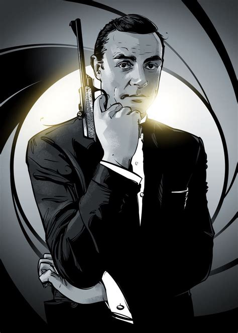 Poster By Nikita Abakumov Displate James Bond James Bond Style