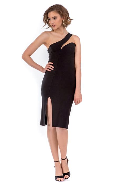 Asymmetric Shoulder Line Tango Dress Ideal Dress For Any Event Condiva