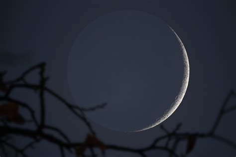 December Solstice Crescent Moon With Earthshine Not So Bad