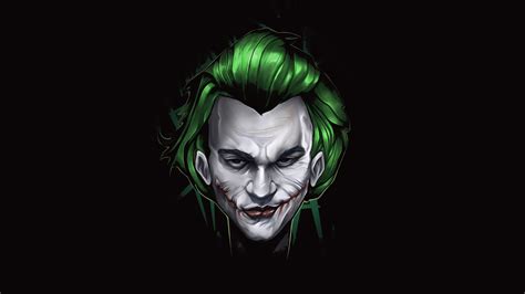 Joker 4k Face Minimal Wallpaperhd Superheroes Wallpapers4k Wallpapers