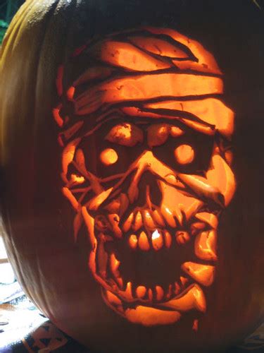 Mummy Knows Best Pumpkin Carving Carved By St0ney