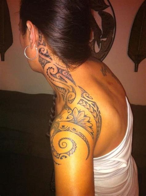 Polynesian Tattoo Designs Ideas For Girls Shoulder Fav Images
