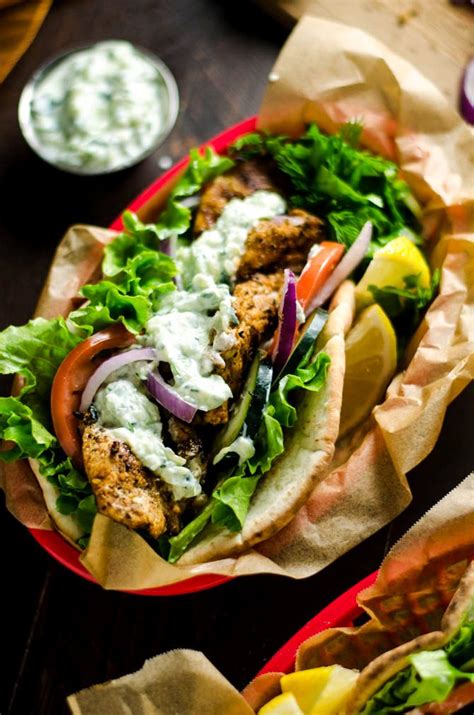 30 Minute Chicken Gyros With Tzatziki These Super Easy To Make Greek