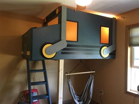 Fortnite Battle Bus Boys Bedroom Loft Diy Projects Kids Bedroom Diy