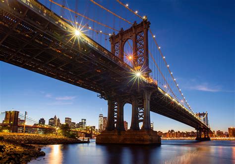 Manhattan Bridge For American City