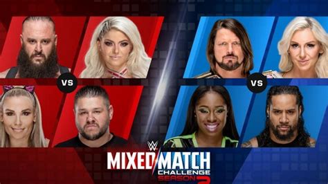 Wwe Announces First Two Matches For Mixed Match Challenge Season 2
