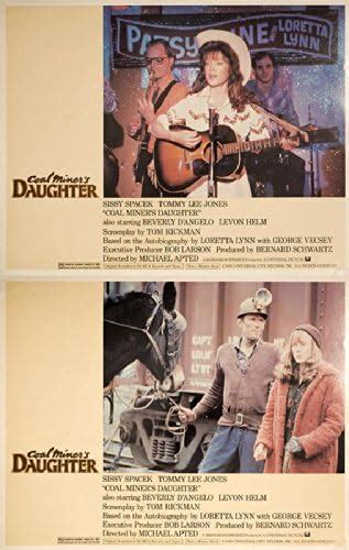 Coal Miners Daughter 1980 Set Of 4 Original Usa Scene Card Michael
