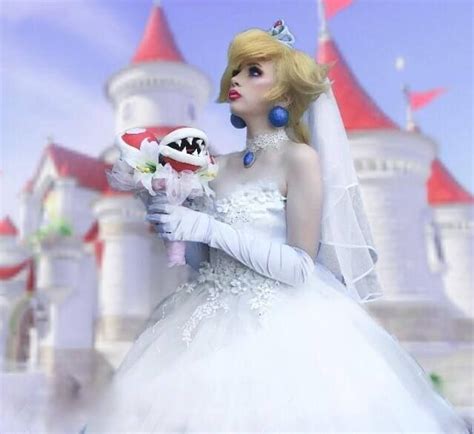 Wedding Princess Peach From Super Mario Odyssey Made By Bailey Davis Instagram Peachiestbun