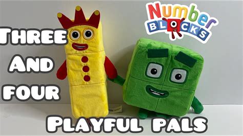Download Numberblocks 3 And 4 Playful Pals Unboxing And Review 😊😀