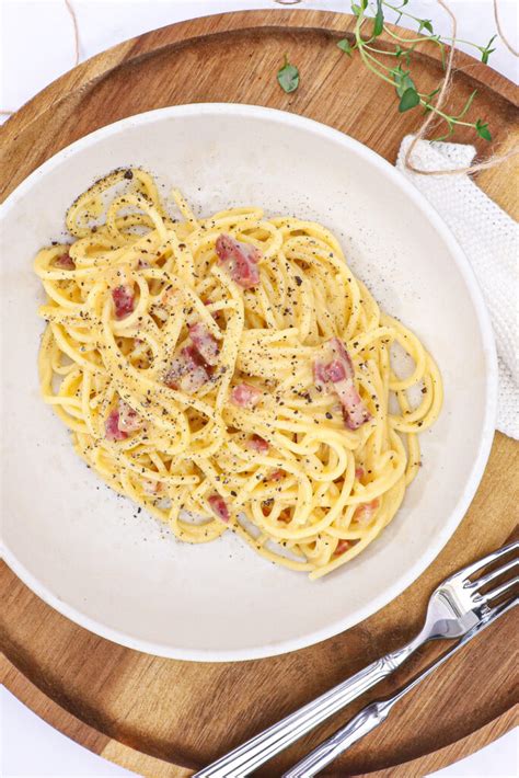 Spaghetti Carbonara Opskrift P Klassisk Carbonara Med G