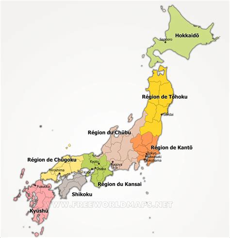 Carte Du Japon