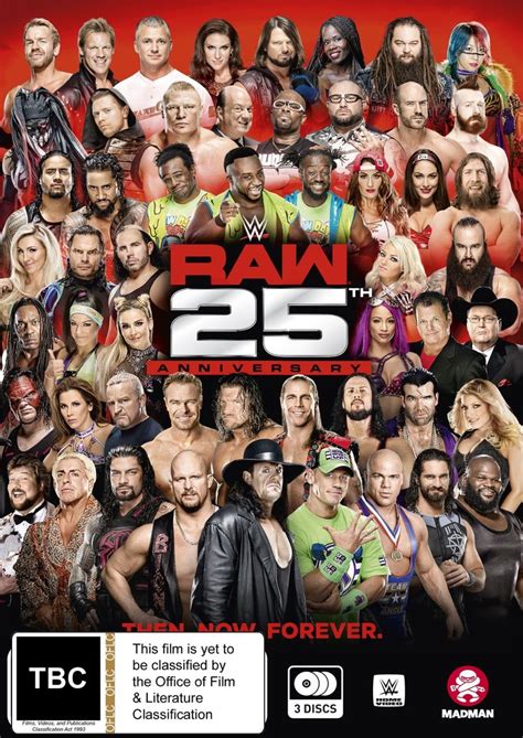 Wwe Raw 25th Anniversary ~ Dvd In 2020 25th Anniversary Wwe