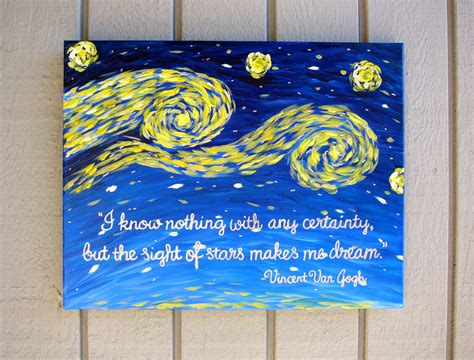 Starry Night Van Gogh Quotes Quotesgram