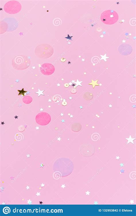 Pastel Festive Background With Sparkles Stock Photo Image Of