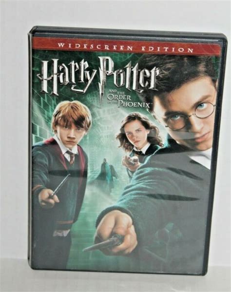 Harry Potter And The Order Of The Phoenix Dvd Movie Widescreen Ebay