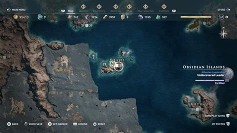 All Gods Of The Aegean Sea Locations In Assassin S Creed Odyssey My