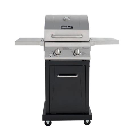 Nexgrill Small Space 2 Burner Propane Gas Grill In Stainless Steel With