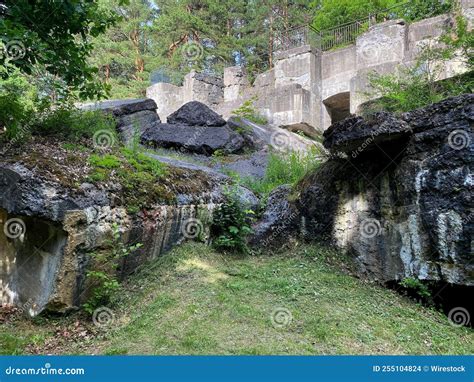 Paisaje De Una Antigua Cueva En El Bosque Foto De Archivo Imagen De
