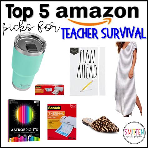 Amazon Teacher Must Haves | Teacher must haves, Teacher survival, School must haves