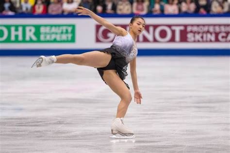 Japans Kaori Sakamoto Performs In The Ladies Free Skating During The