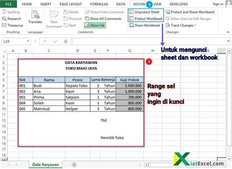 Cara Kunci Bikin Password File Excel Warga Co Id