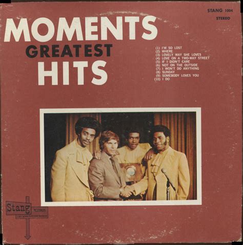 The Moments The Moments Greatest Hits 1970 Vinyl Discogs