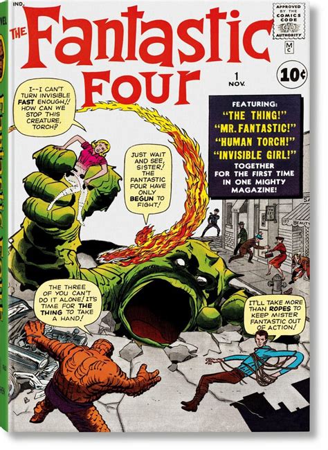 Marvel Comics Library Fantastic 4 Vol 1 19611963 Famous First