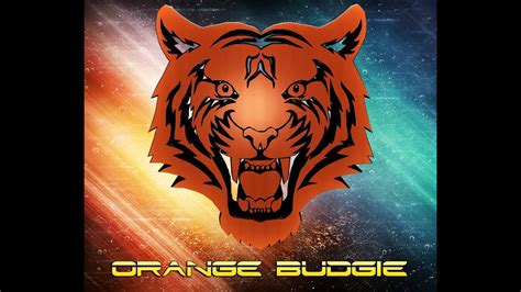 Orange Budgie Logo Speed Art Youtube