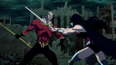 Wonder Woman Vs Aquaman Justice League The Flashpoint Paradox Youtube