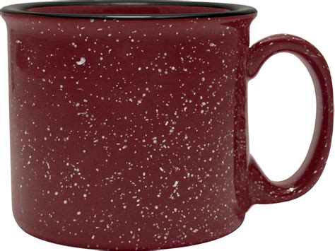 Smore Mug Bulk Custom Printed 14oz Ceramic Speckled Glaze Camp Mug