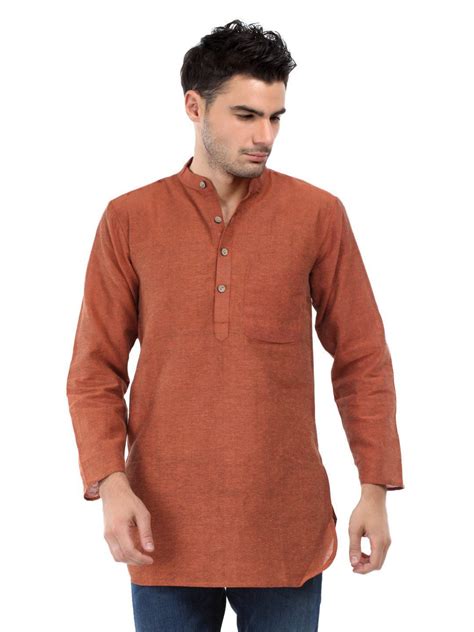 Pin By Pradeep Singh On Mens Kurtas Short Kurta For Men Fancy Shirt