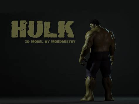 The Hulk Rigged 3d Model Best Of 3d Models