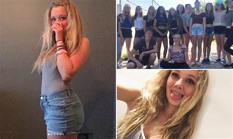teen protests nelson school s sexist dress code daily mail online