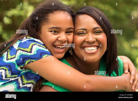 Happy African American Mother And Daughter Stock Photo Alamy