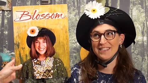 The mass of such flowers on a single plant. Mayim Bialik reunited with her 'Blossom' hat — and it was perfect - TODAY.com