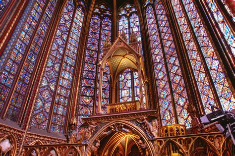 Sainte Chapelle Gothic Architecture Gothic Architecture