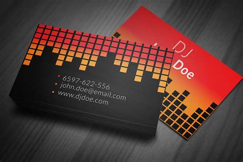 At 1800businesscards, we are committed to finding the right style and look for your disc jockey needs. DJ Business Cards - Business Card Tips
