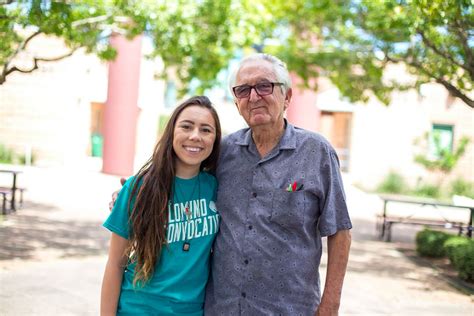 People Are Inspired By This Girl And Her Grandpa Going To College Together