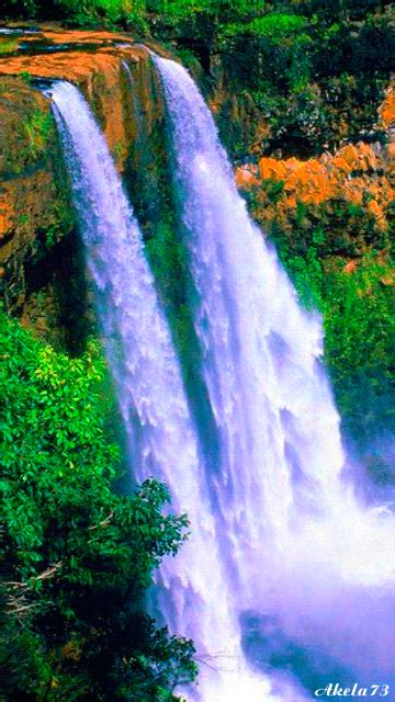 Beautiful Waterfall Screensavers Collection