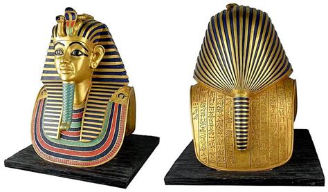 Funerary Mask Of King Tutankhamun Life Size Egyptian Museum Cairo