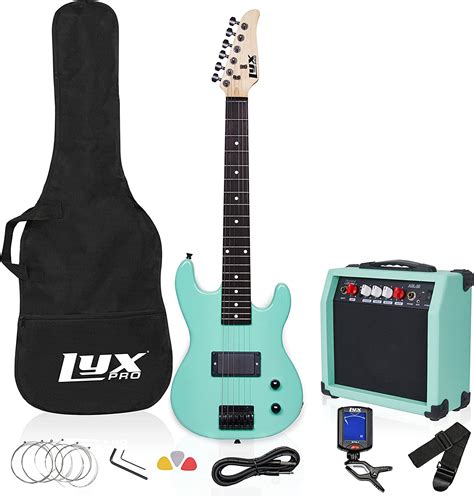 Lyxpro 30 Inch Electric Guitar And Starter Kit For Kids With 34 Size