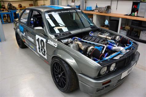 Max Marshall Racing Bmw E30 With A Twin Turbo 40 L M6040 V8 Getunte