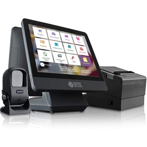 Nrs Pos System Lite Includes Touchscreen Monitor Cash Register