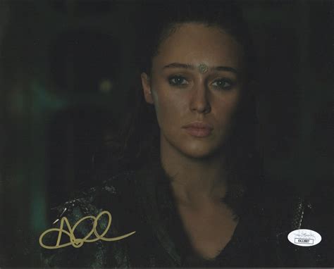 Alycia Debnam Carey The 100 Signed Autograph 8x10 Photo Jsa Outlaw