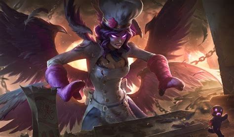 Champion Update Kayle And Morgana The Righteous And The Fallen League